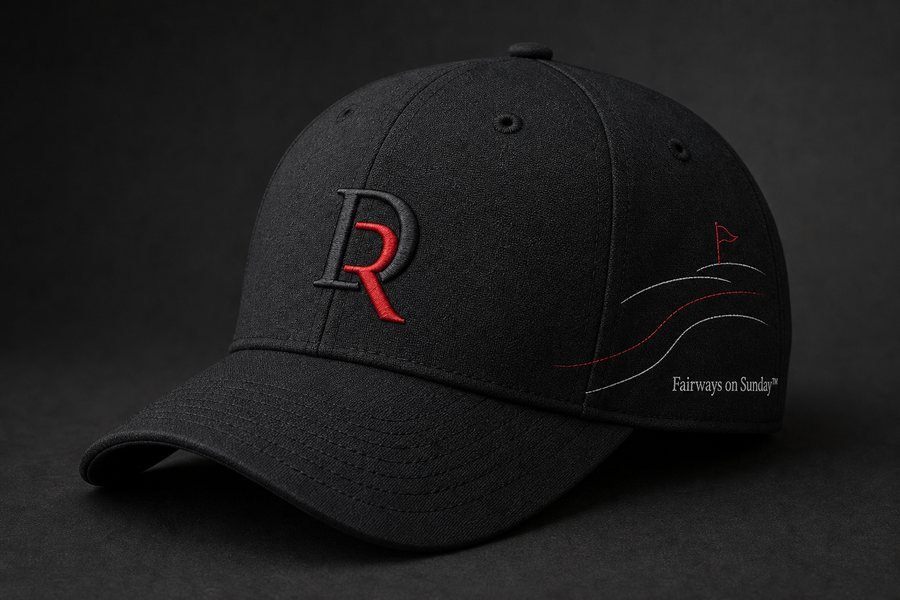 Fairways on Sunday Cap mockup